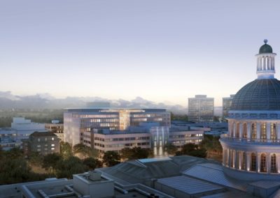 View Of Rendering From The State Capitol